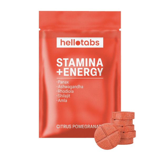 Stamina + Energy Tablets