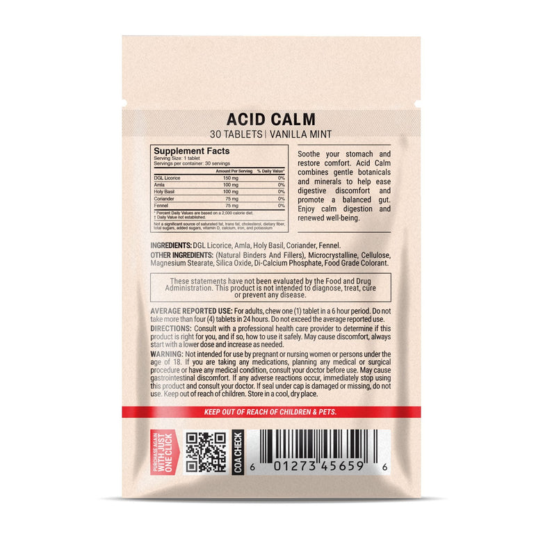 Acid Calm Tablets - hellotabs