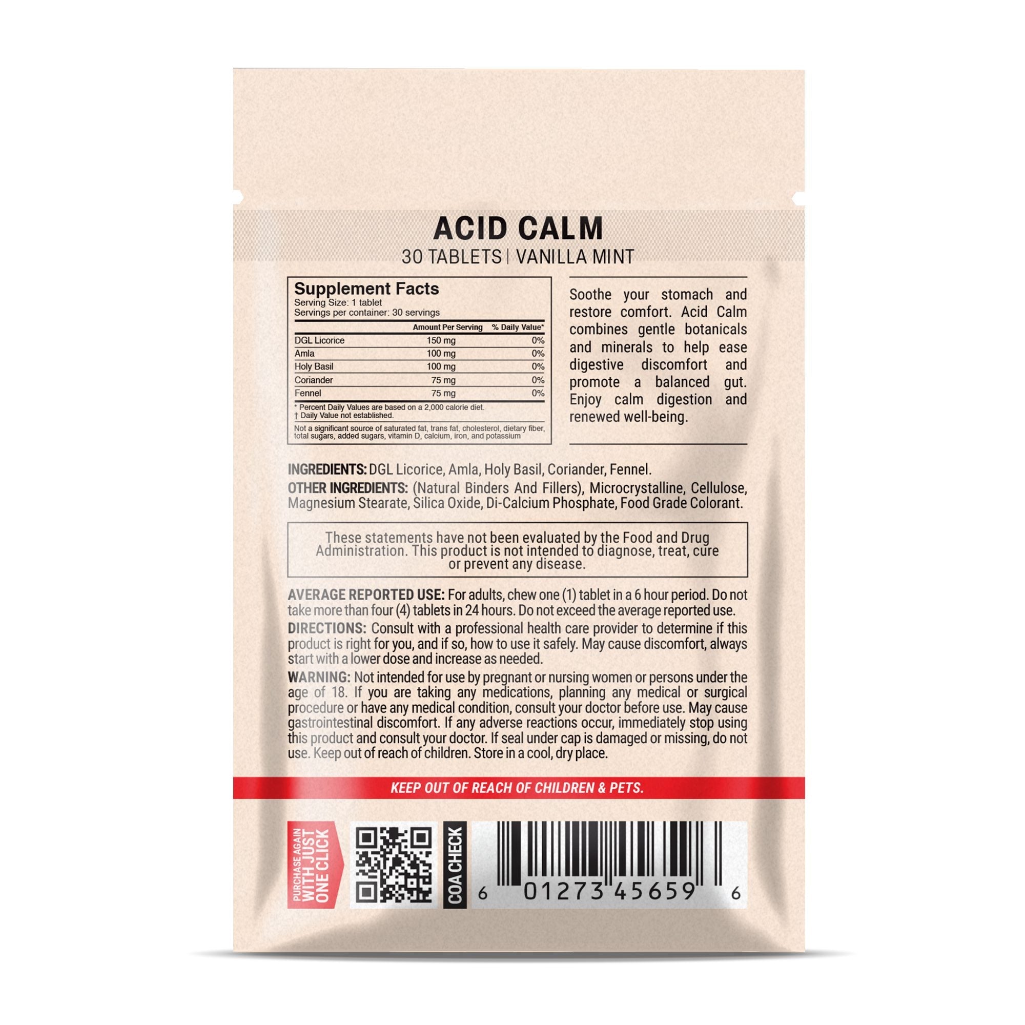 Acid Calm Tablets - hellotabs