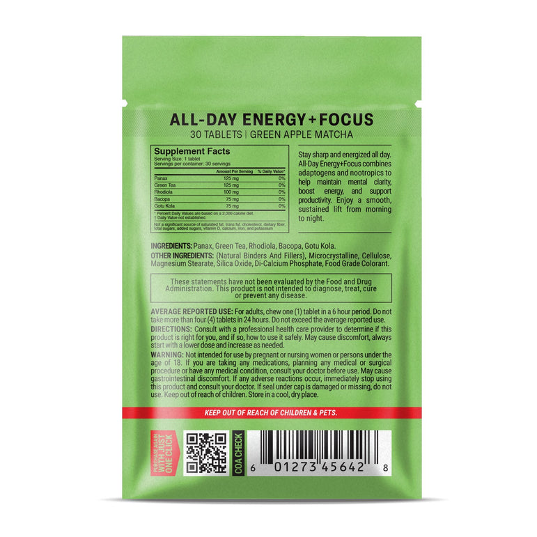 All - Day Energy + Focus Tablets - hellotabs