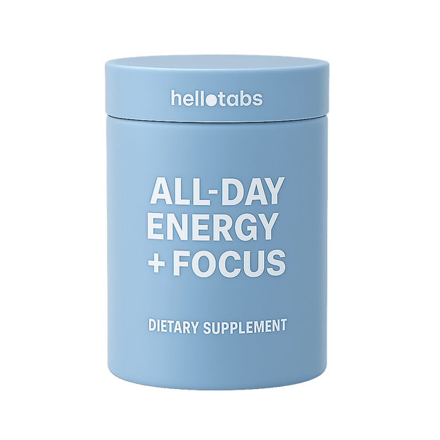 All - Day Energy + Focus Tablets - hellotabs