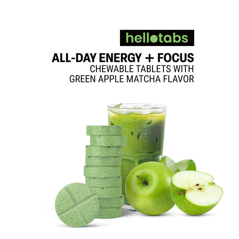 All - Day Energy + Focus Tablets - hellotabs