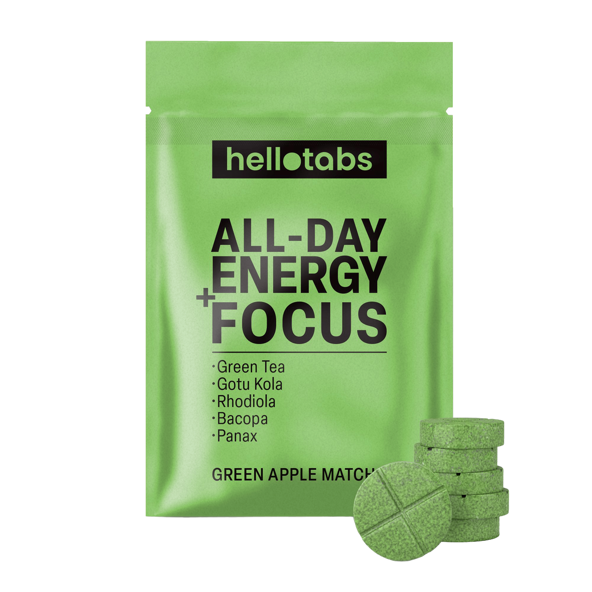 All - Day Energy + Focus Tablets - hellotabs