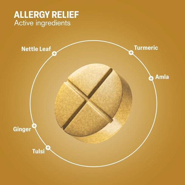 Allergy Relief Herbal Blend Tablets - hellotabs