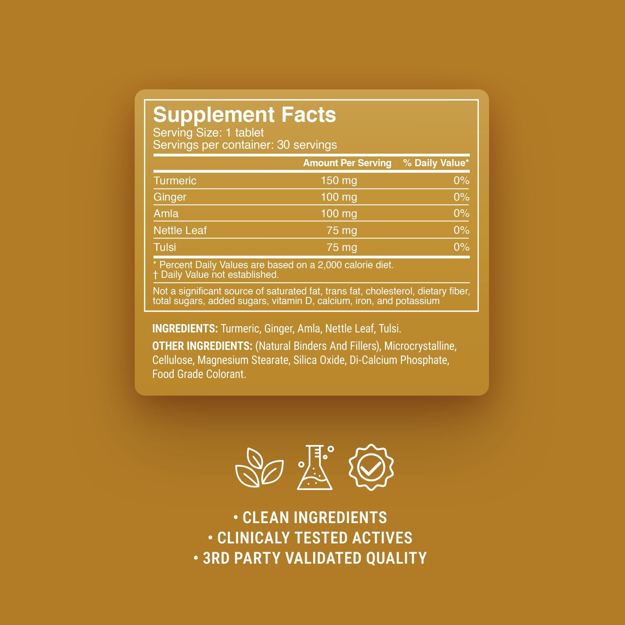 Allergy Relief Herbal Blend Tablets - hellotabs