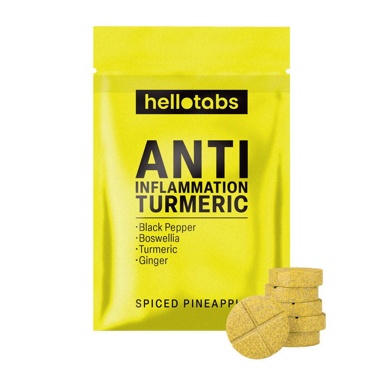 Anti Inflammation Turmeric Tablets - hellotabs