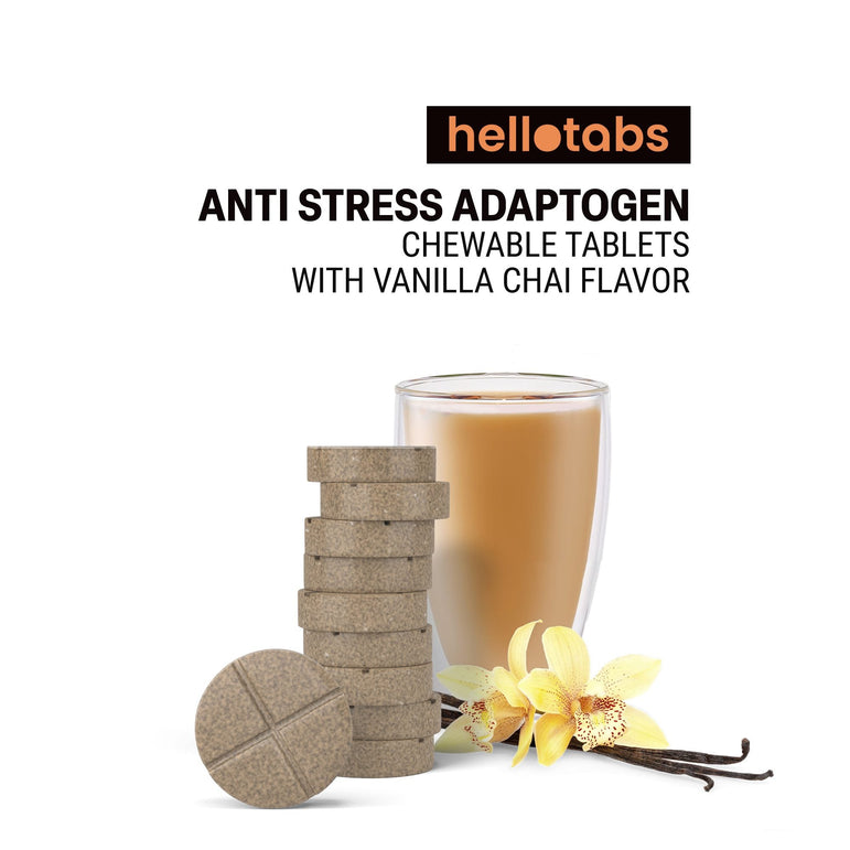 Anti - Stress Adaptogen Tablets - hellotabs