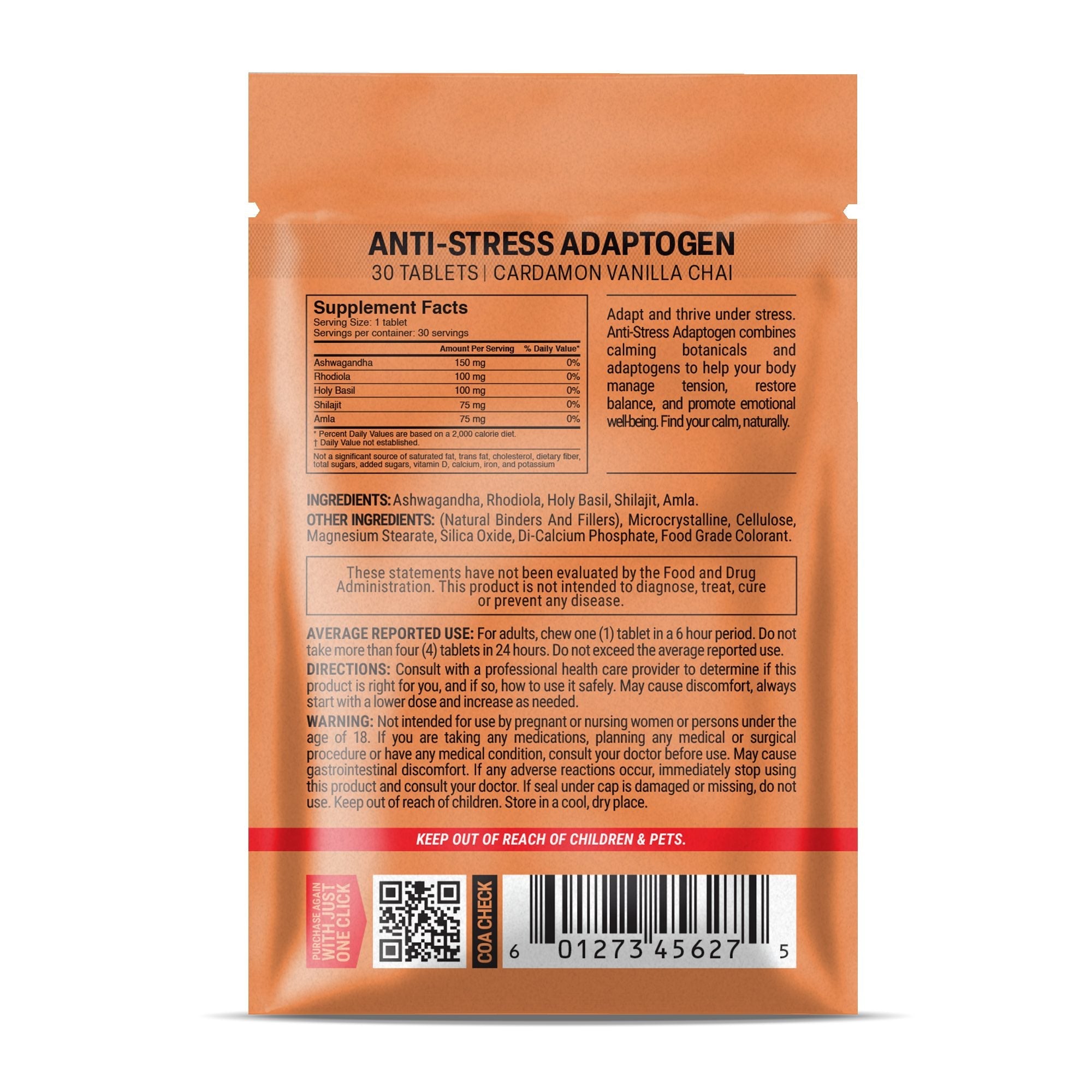 Anti - Stress Adaptogen Tablets - hellotabs