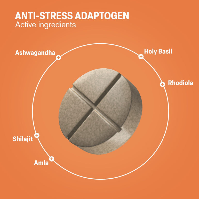 Anti - Stress Adaptogen Tablets - hellotabs