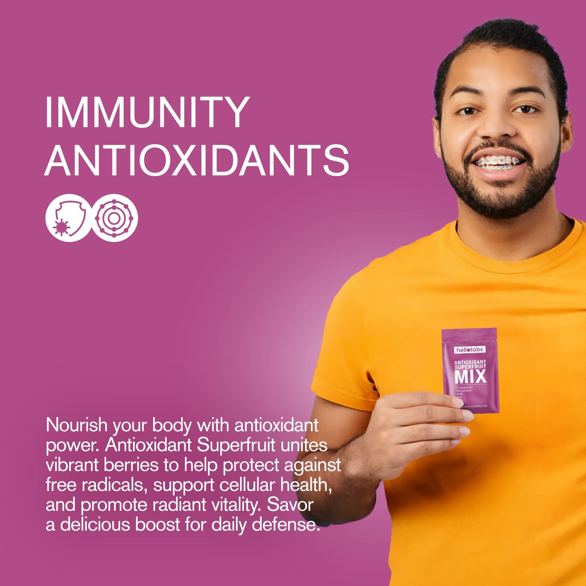 Antioxidant Superfruit Mix Tablets - hellotabs
