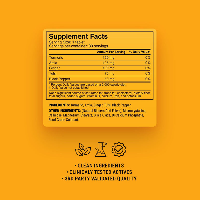 Asian Golden Immunity Blend Tablets - hellotabs