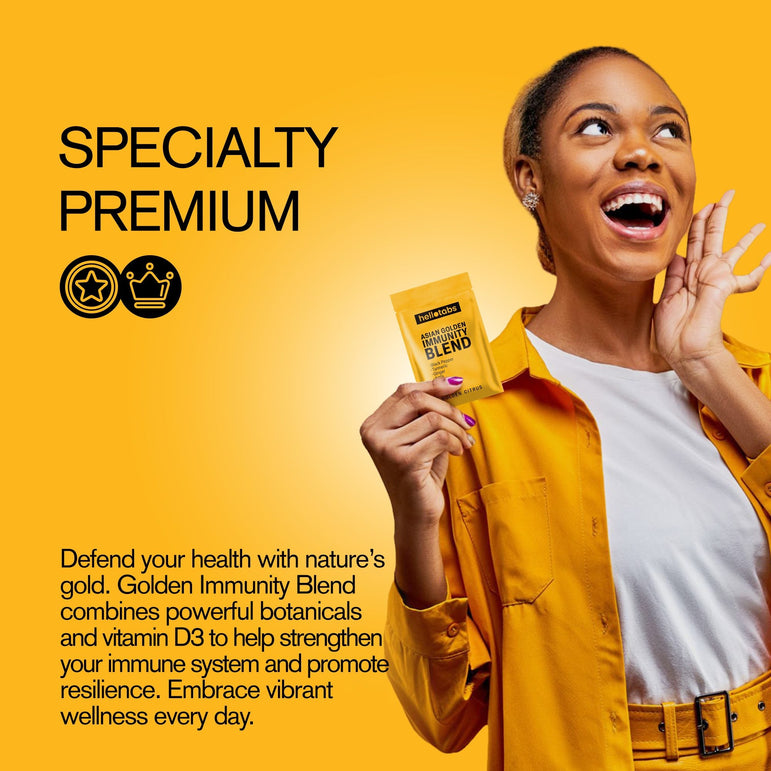 Asian Golden Immunity Blend Tablets - hellotabs