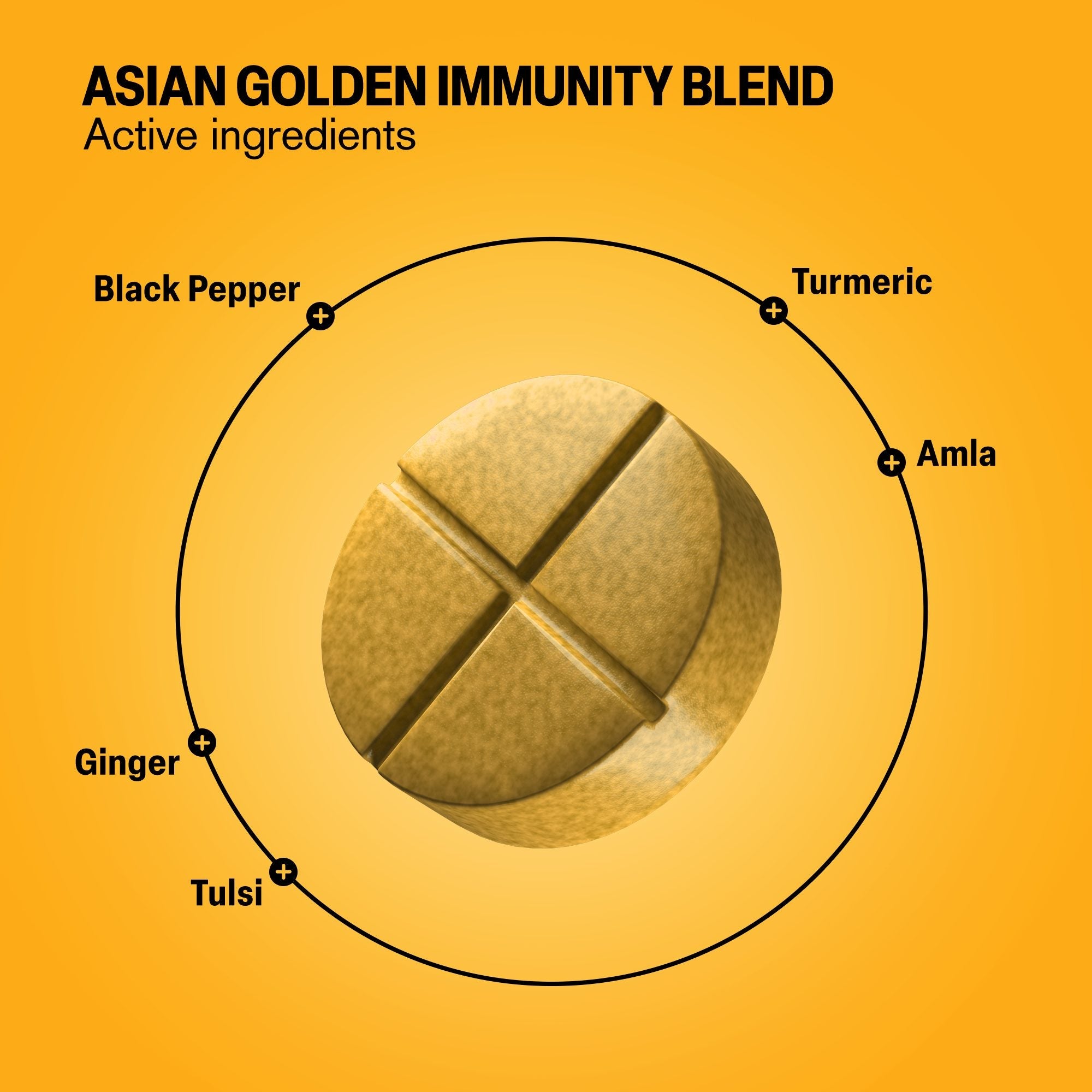 Asian Golden Immunity Blend Tablets - hellotabs