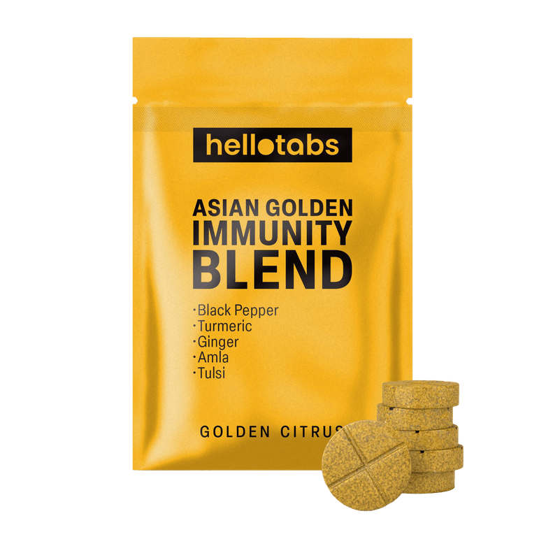 Asian Golden Immunity Blend Tablets - hellotabs