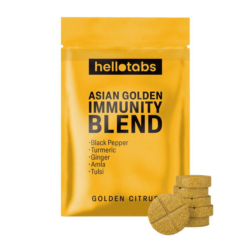 Asian Golden Immunity Blend Tablets - hellotabs