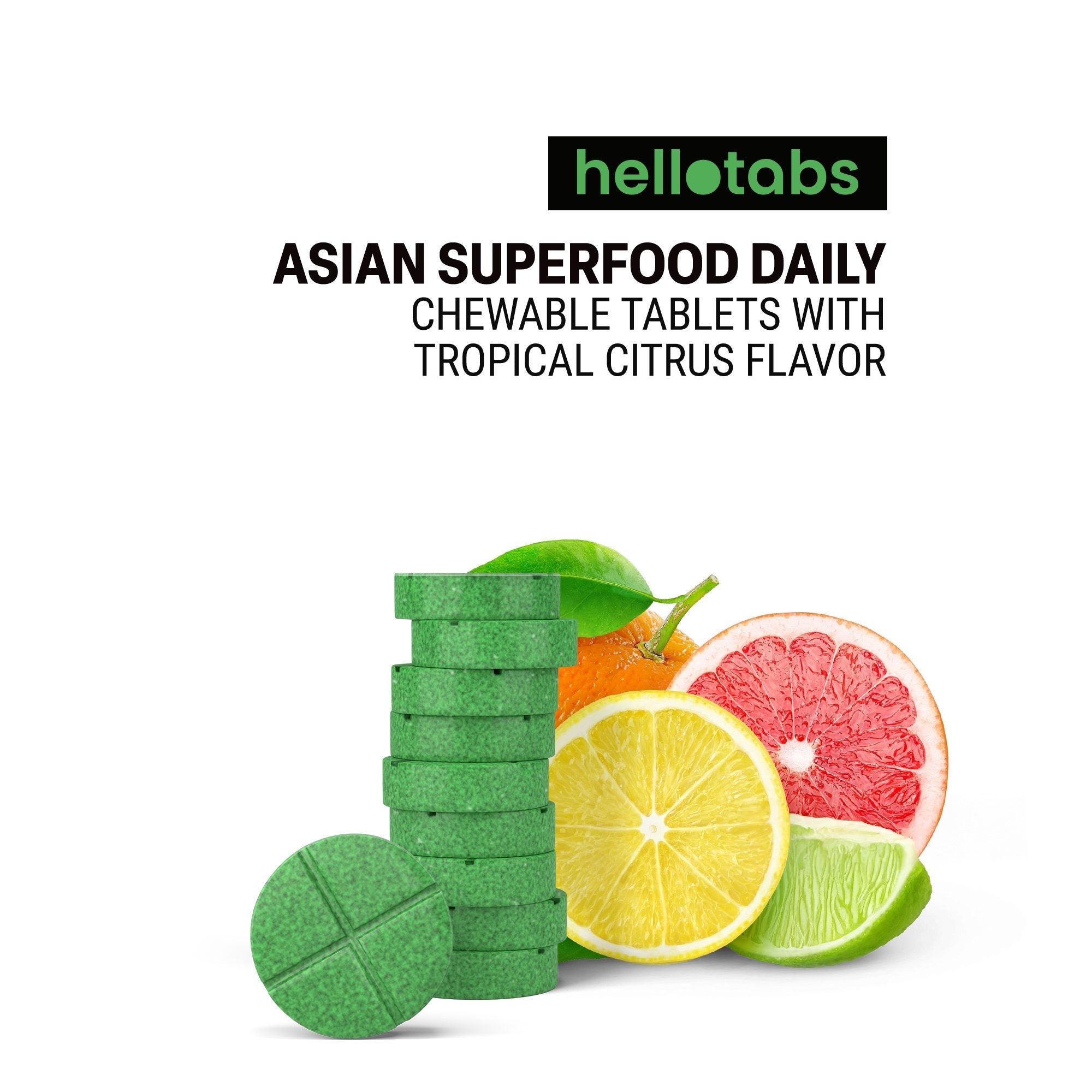 Asian Superfood Daily Tablets - hellotabs