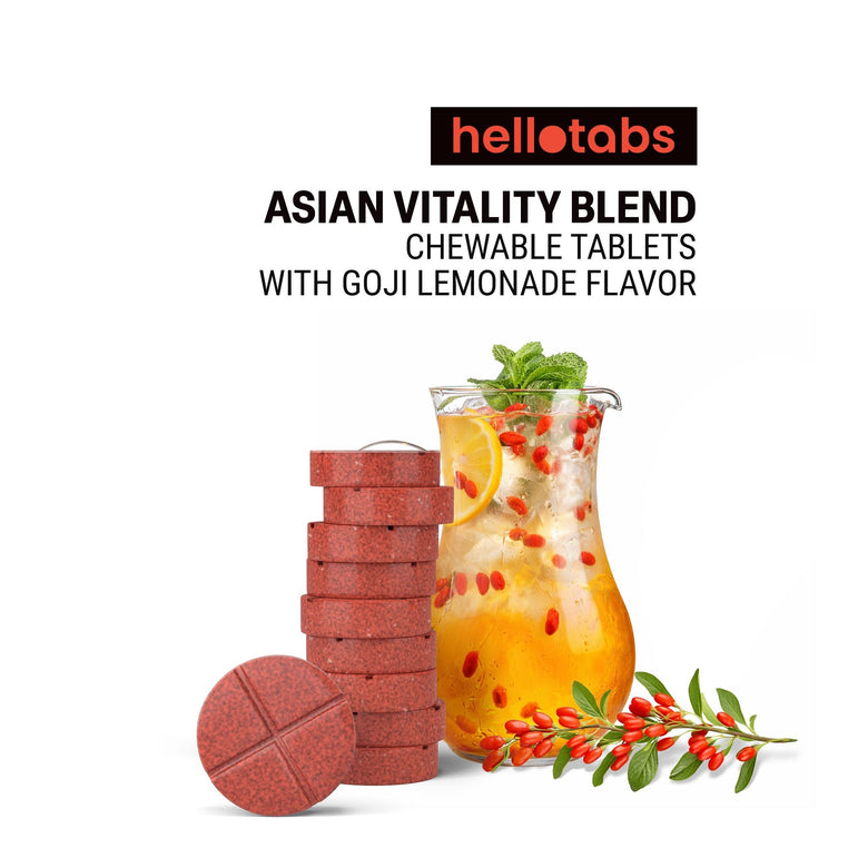 Asian Vitality Blend Tablets - hellotabs
