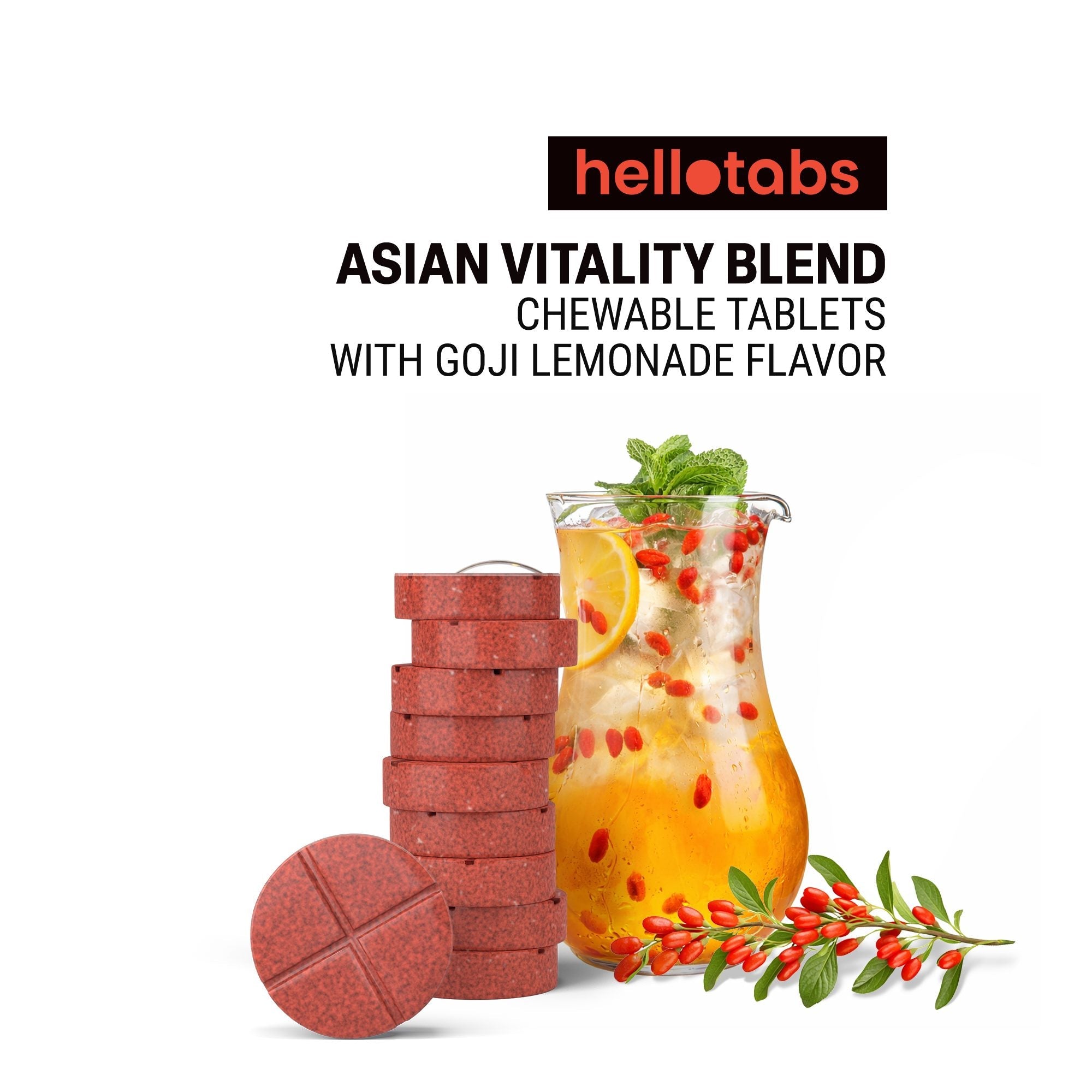 Asian Vitality Blend Tablets - hellotabs