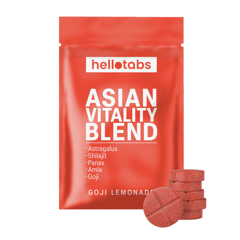 Asian Vitality Blend Tablets - hellotabs