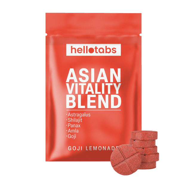 Asian Vitality Blend Tablets - hellotabs