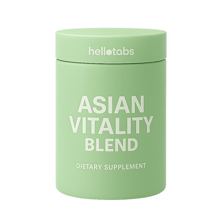 Asian Vitality Blend Tablets - hellotabs