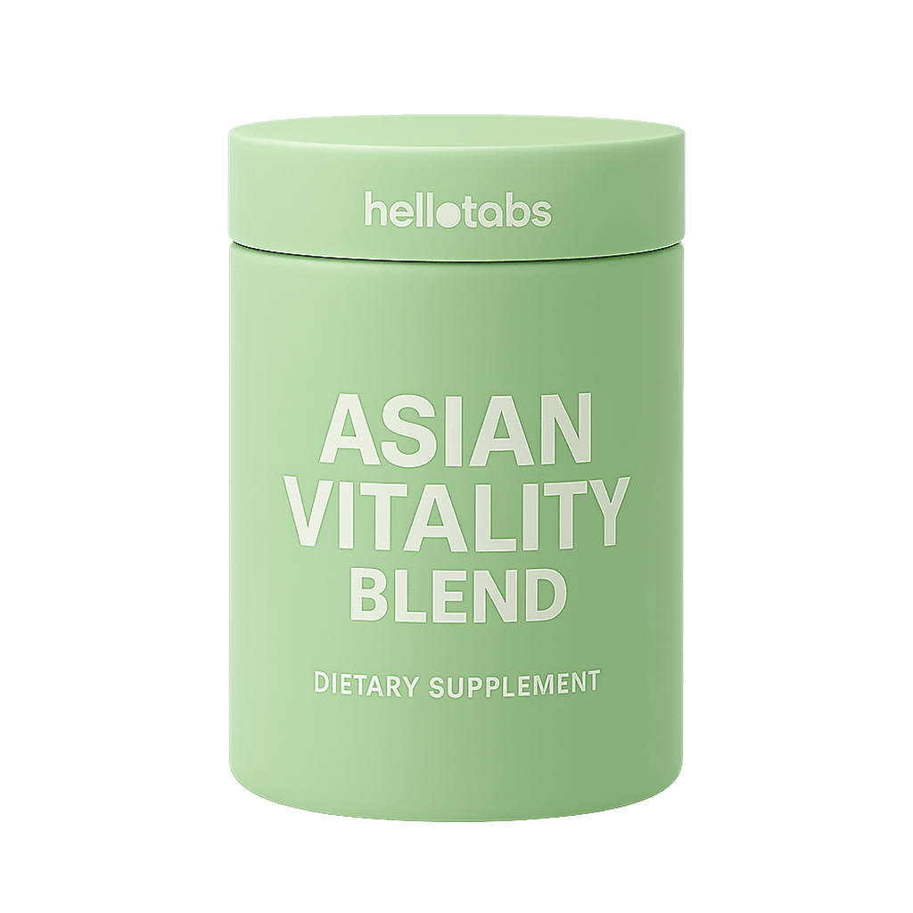 Asian Vitality Blend Tablets - hellotabs