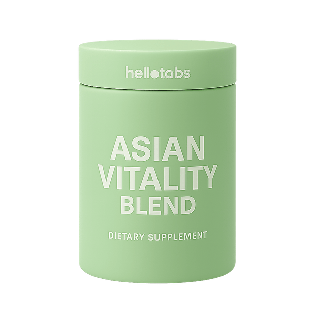 Asian Vitality Blend Tablets - hellotabs