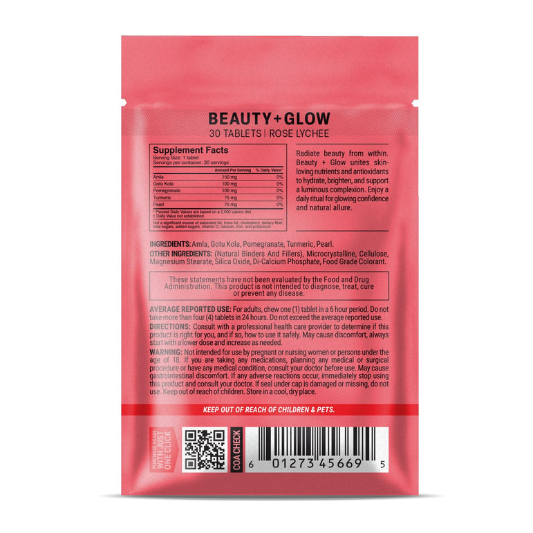 Beauty + Glow Tablets - hellotabs