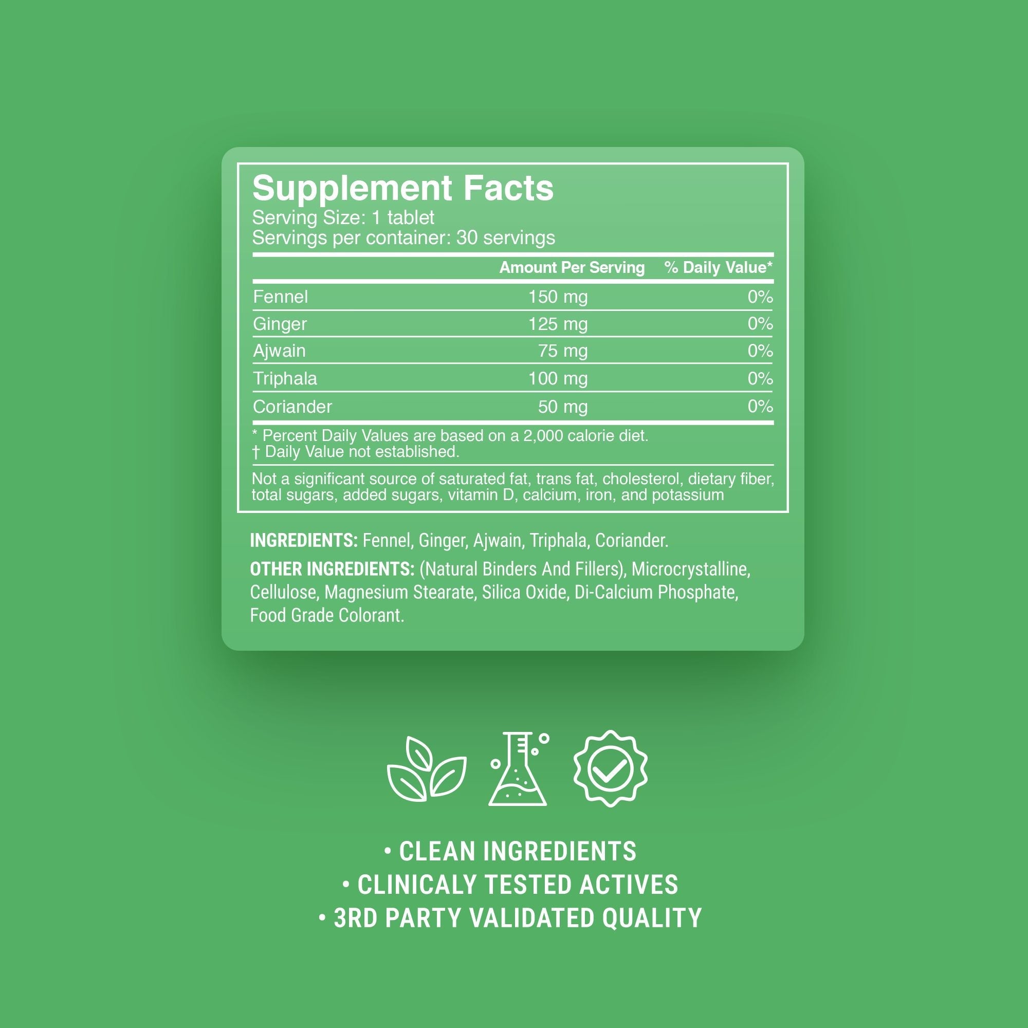Bloat Relief Tablets - hellotabs