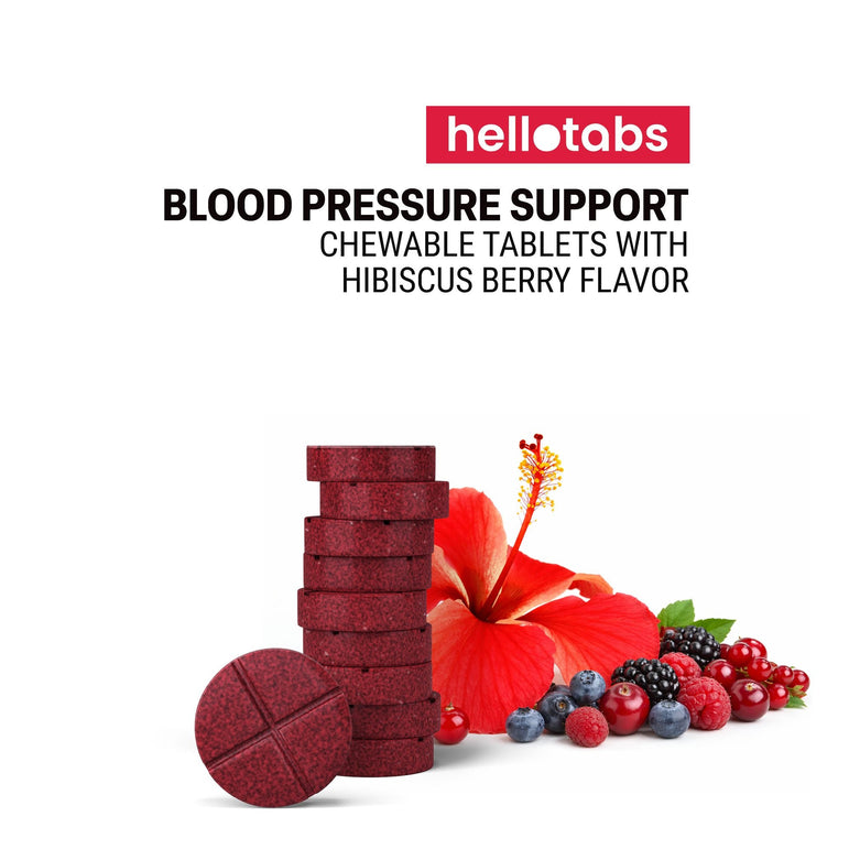 Blood Pressure Support Tablets - hellotabs