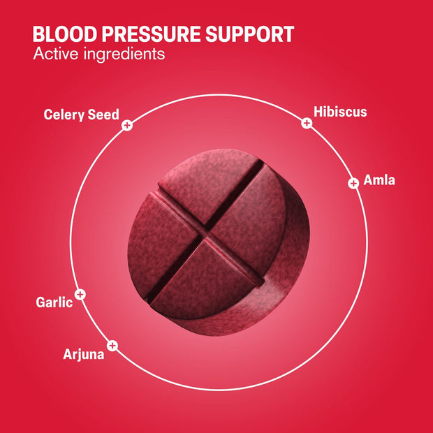 Blood Pressure Support Tablets - hellotabs