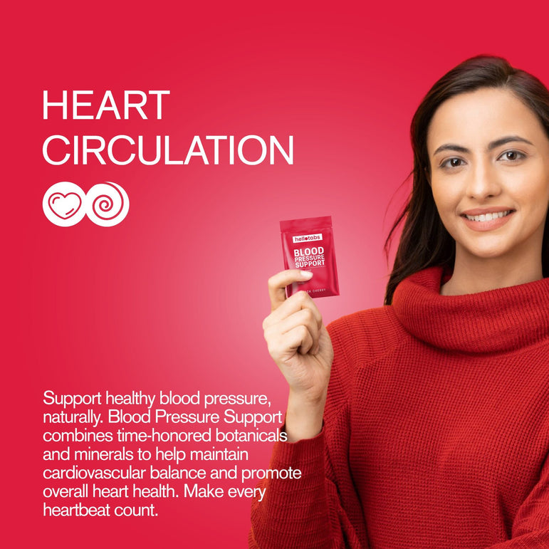 Blood Pressure Support Tablets - hellotabs