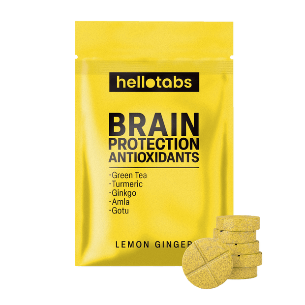 Brain Antioxidant Shield Tablets - hellotabs