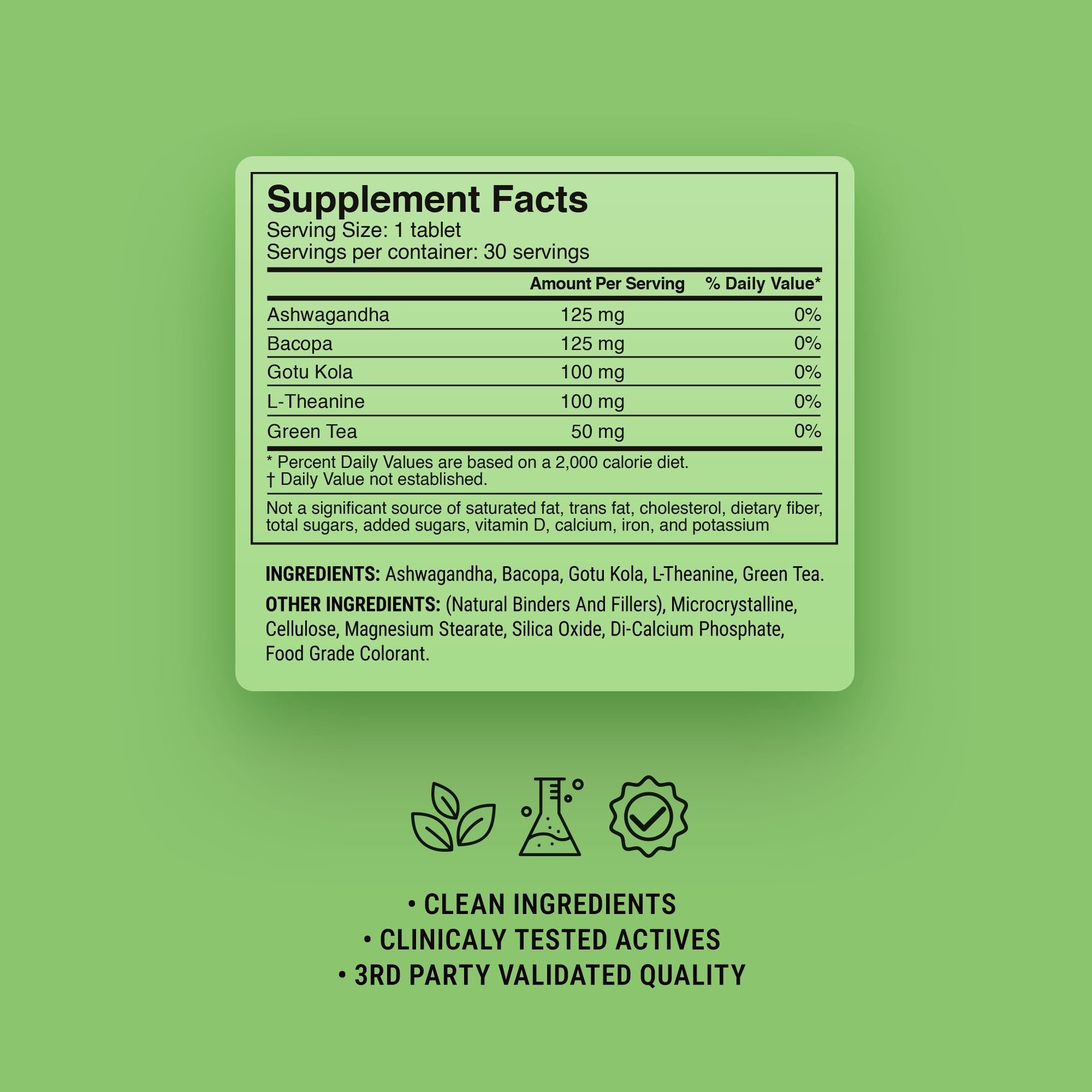 Calm Focus Tablets - hellotabs