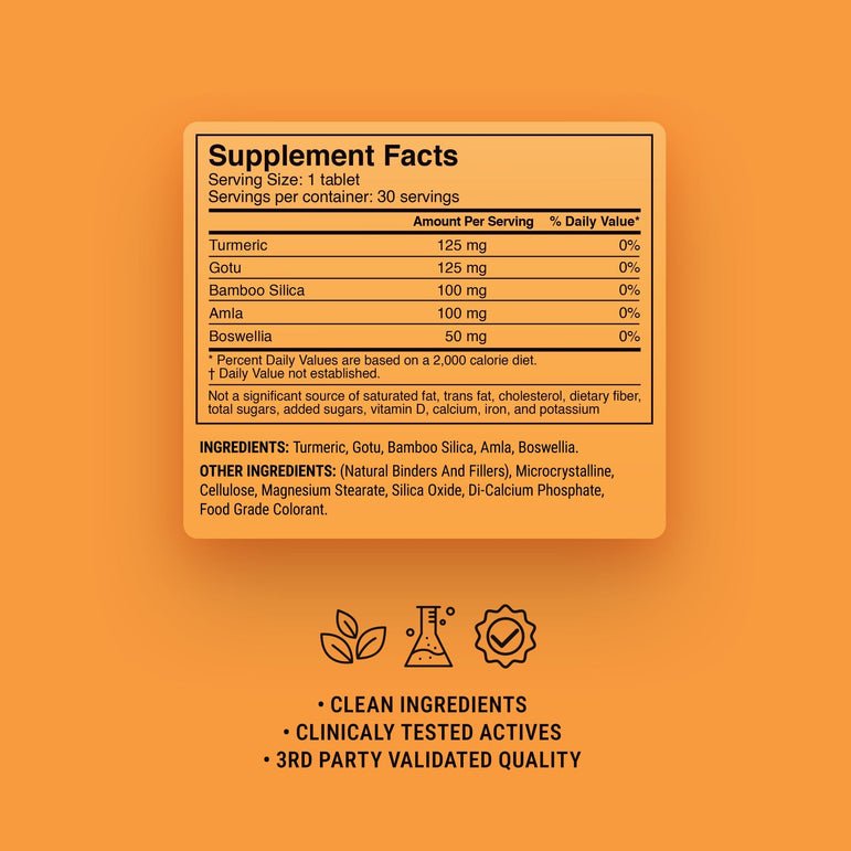 Cartilage + Collagen Support Tablets - hellotabs