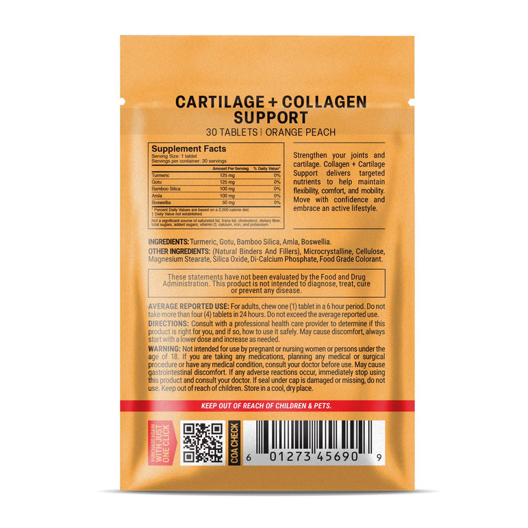 Cartilage + Collagen Support Tablets - hellotabs