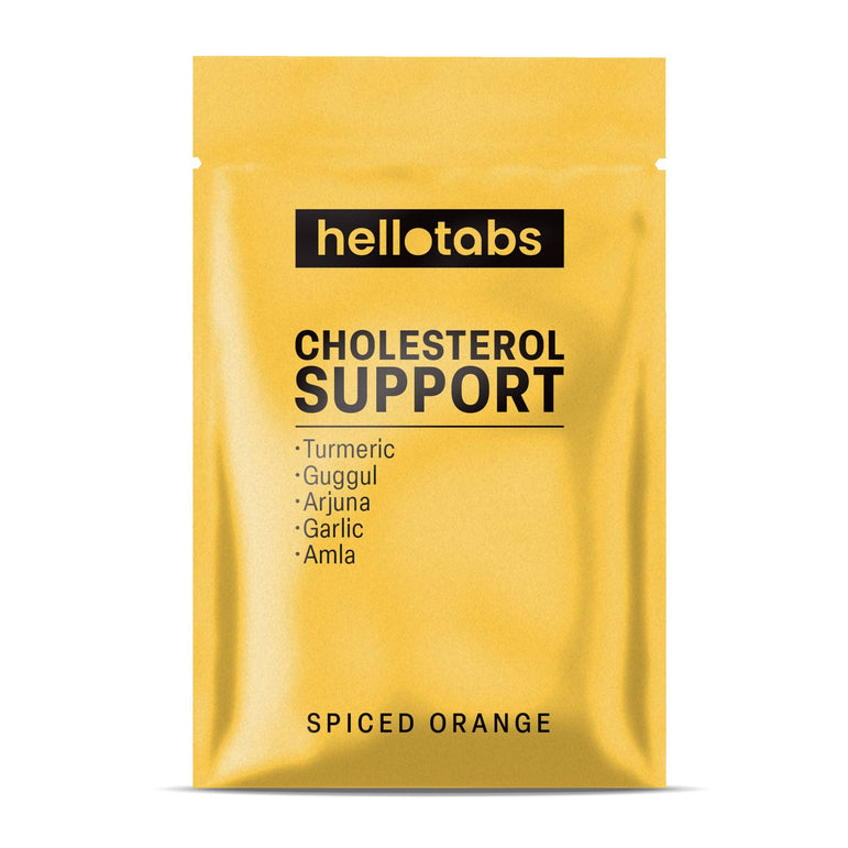 Cholesterol Support Tablets - hellotabs