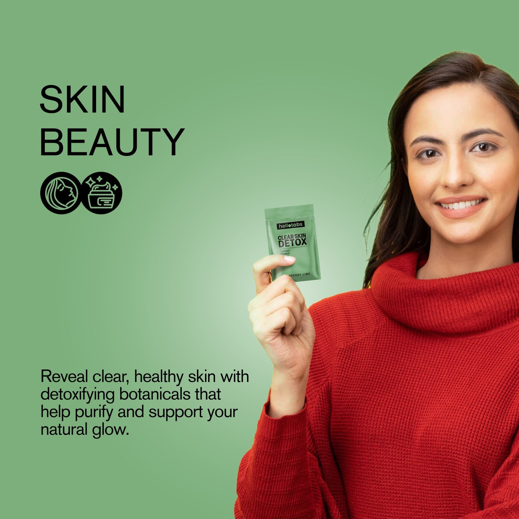 Clear Skin Detox Tablets - hellotabs