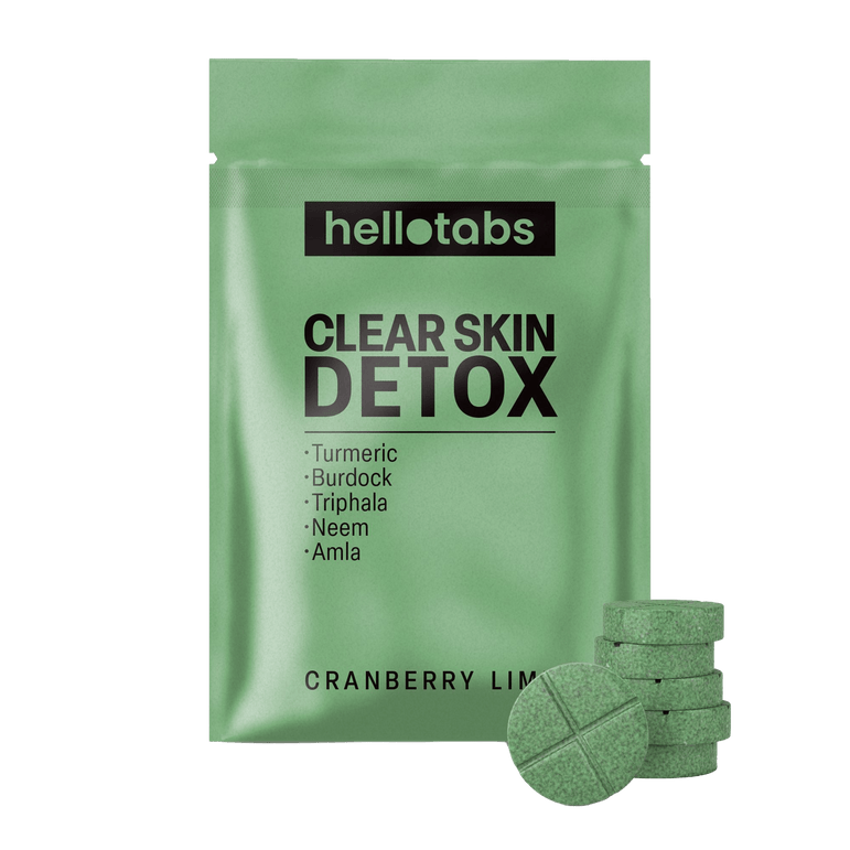 Clear Skin Detox Tablets - hellotabs