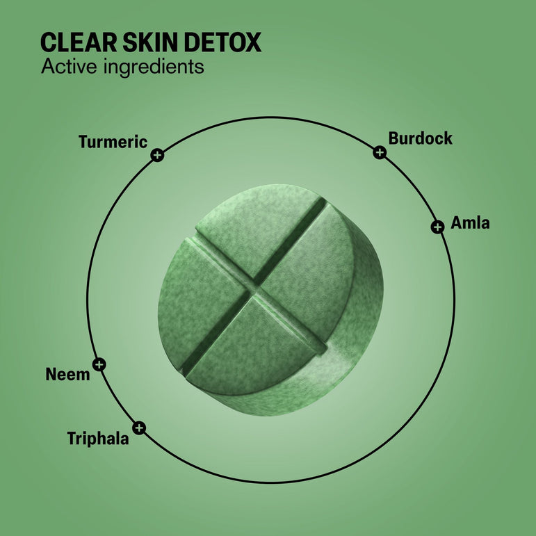 Clear Skin Detox Tablets - hellotabs