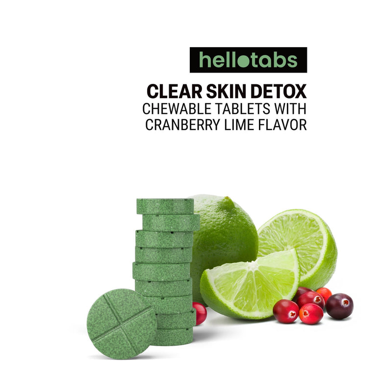 Clear Skin Detox Tablets - hellotabs