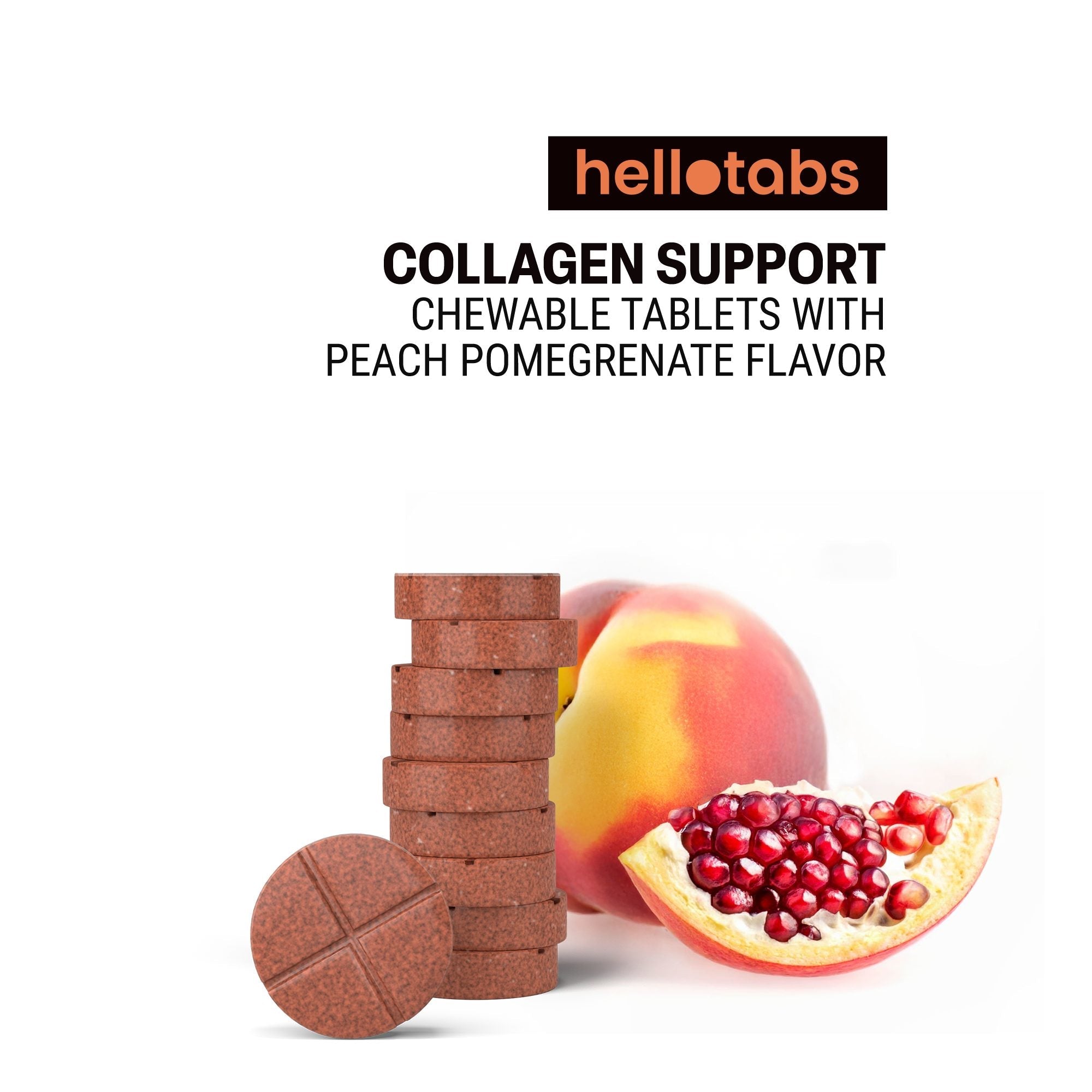 Collagen Support Herbs Tablets - hellotabs