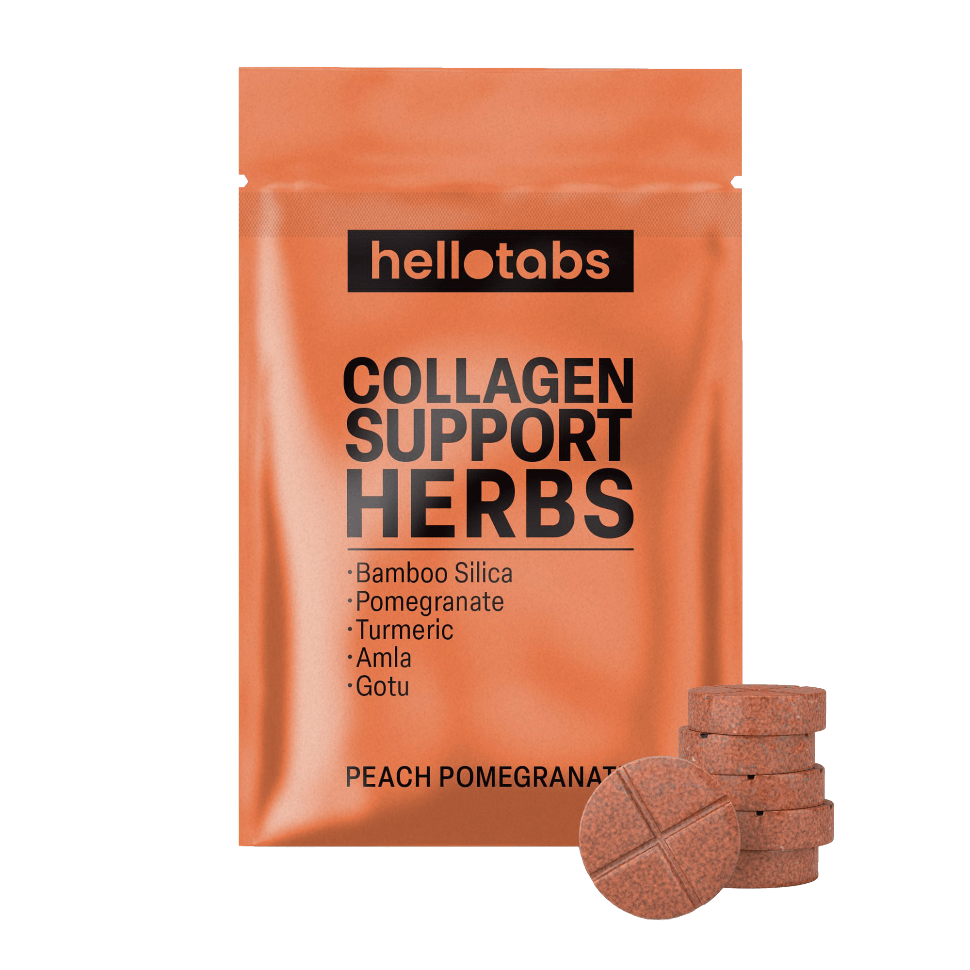Collagen Support Herbs Tablets - hellotabs