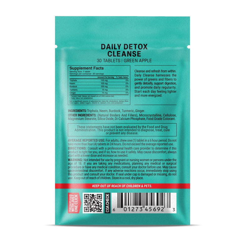 Daily Detox Cleanse Tablets - hellotabs