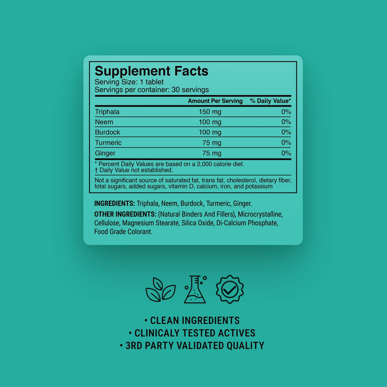 Daily Detox Cleanse Tablets - hellotabs