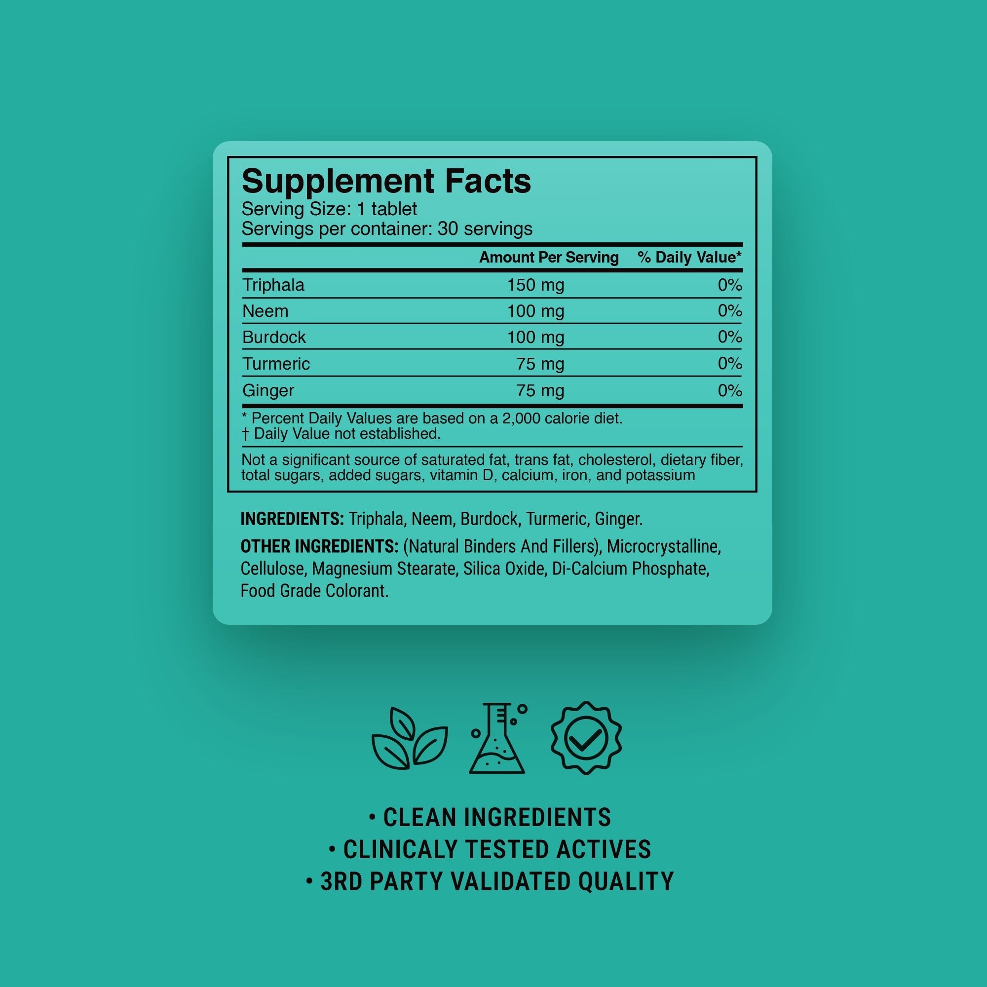Daily Detox Cleanse Tablets - hellotabs