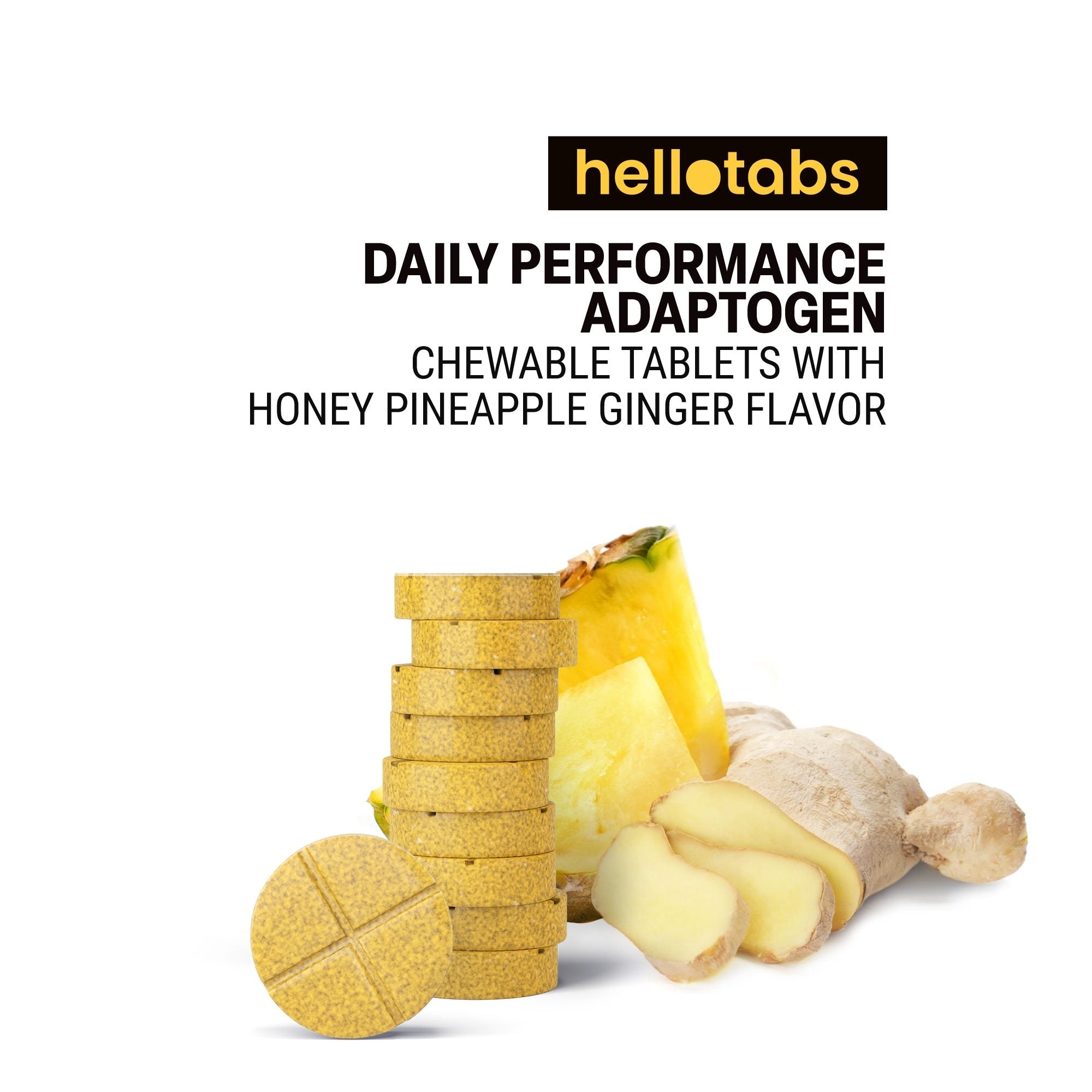 Daily Performance Adaptogen Tablets - hellotabs