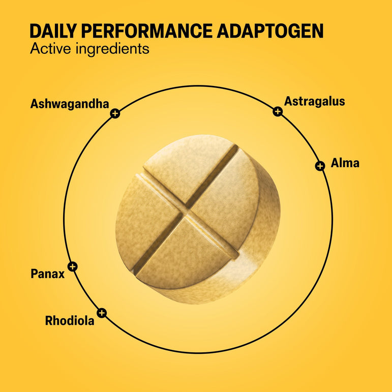 Daily Performance Adaptogen Tablets - hellotabs