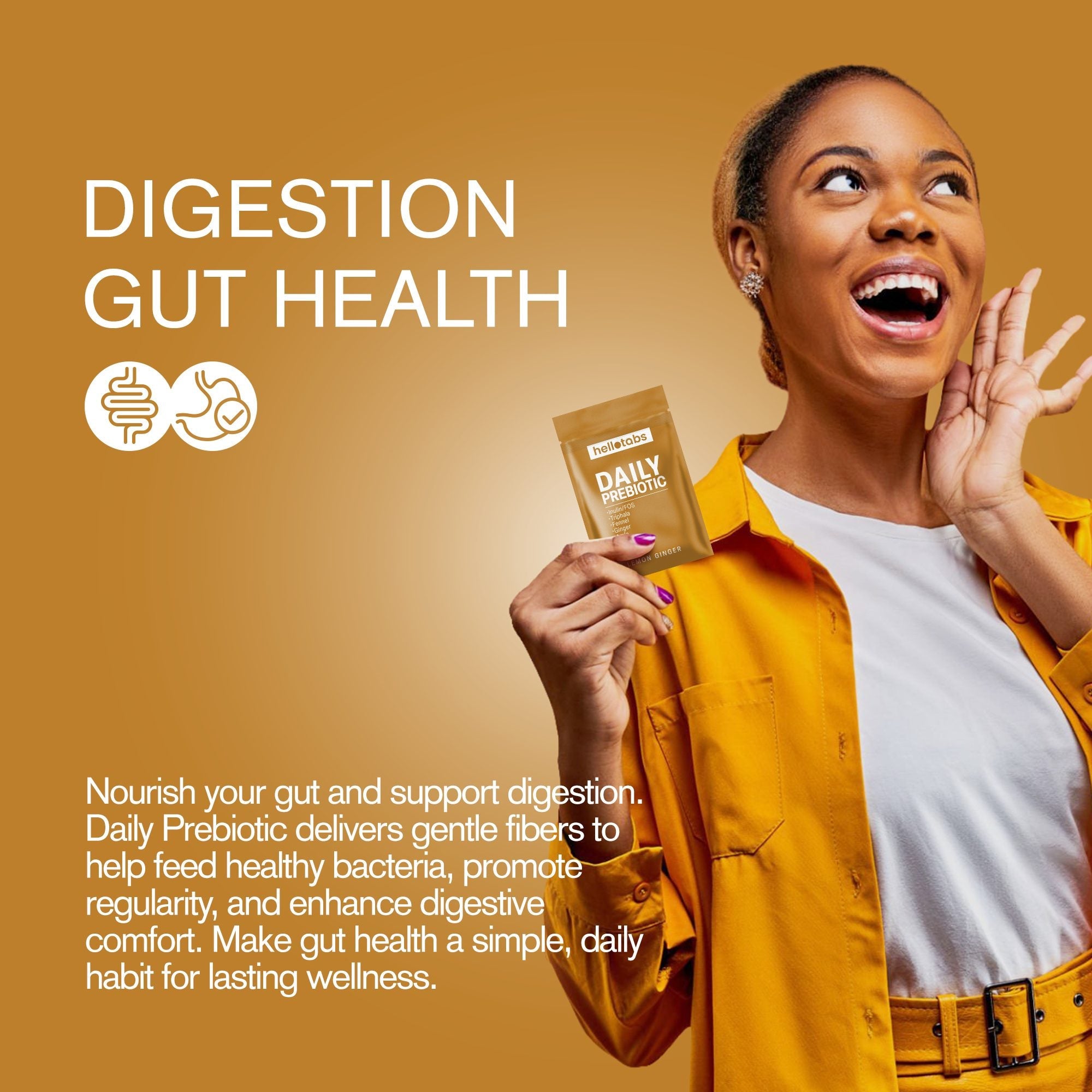 Daily Prebiotic Tablets - hellotabs