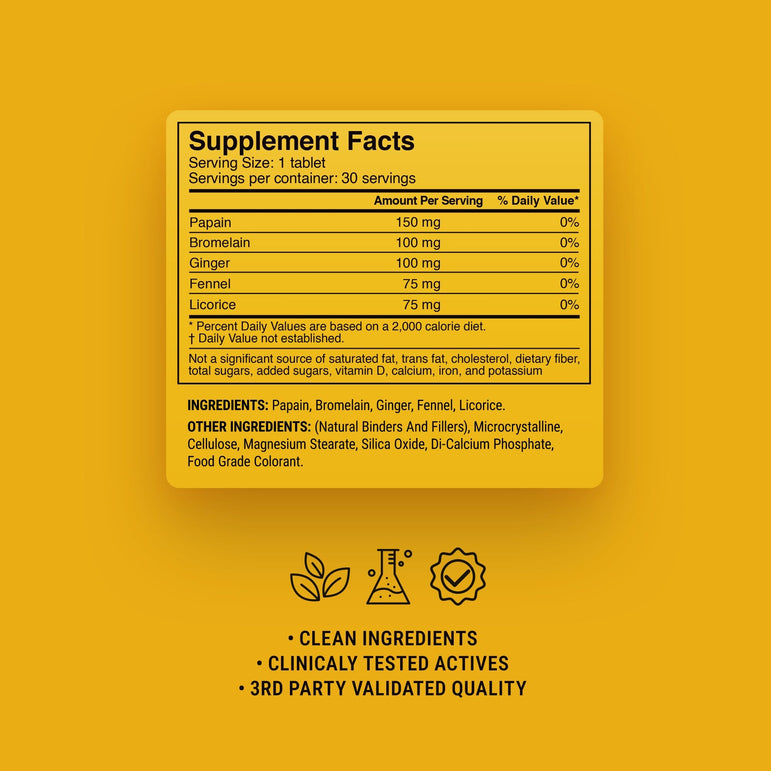 Digestive Enzyme Tablets - hellotabs